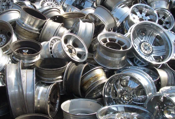 Aluminum Alloy Wheel Scrap Recycling
