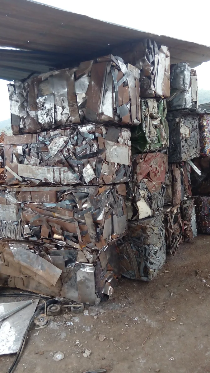 Light-Gauge Ferrous Scrap Baling